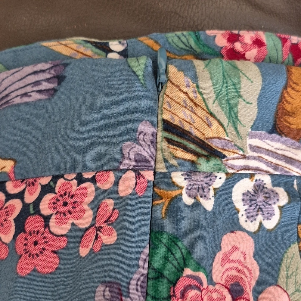 Stunning H&M x GP J Baker floral wide leg trousers GORGEOUS! Sz O - Picture 7 of 9